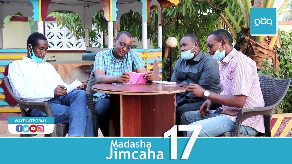 Wayplatform1's tweet photo. Madasha Jimcaha 17
- Agaasime Ashcari 
- Dr. Abdullahi Mayow
- Ustad Abdi Addow 
- Mh Elsaidi https://t.co/Dq54JNUw8b