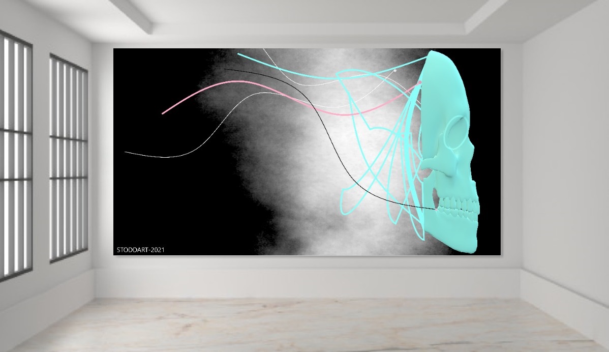 cassstoddart's tweet photo. "GHOSTING" New Mix-Media by British conceptual Artist-Cass Stoddart. https://t.co/xnDrqN79Jm