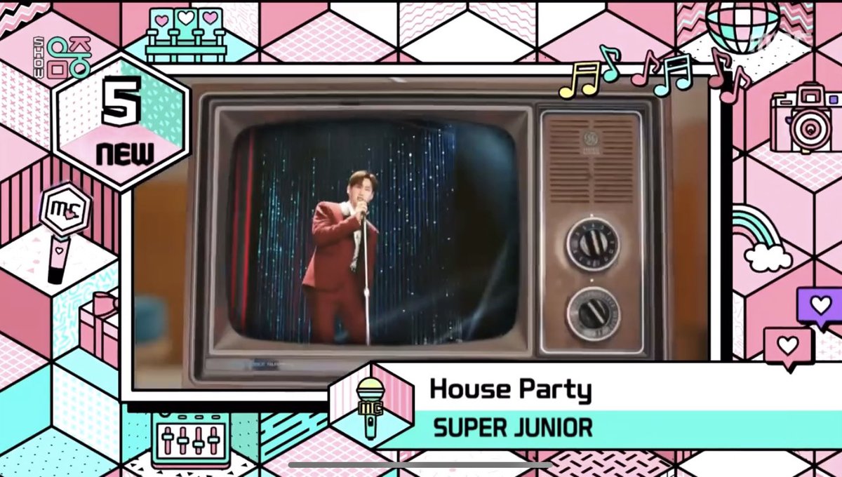 So far we got all top 5 for music shows!!! Pat yourself elpeu!! 🥰🥰💙 Keep on streaming on genie and youtube okie?? <a href="/SJofficial/">SUPER JUNIOR</a>