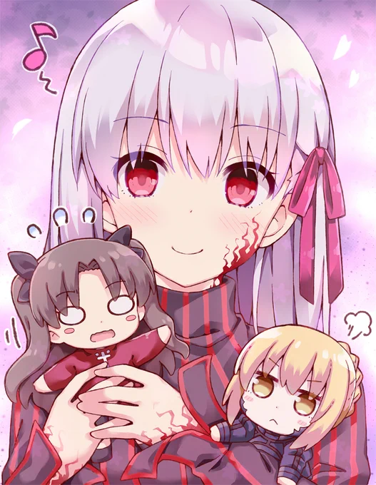 間桐桜とちっちゃな仲間たち
#さくらの日 