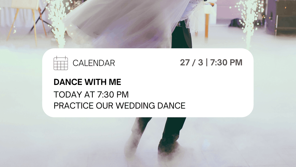 Weddingdancers1's tweet photo. How Long Does It Take To Learn A Wedding Dance?
3-7 months upfront are perfect, but even if you just have 3 weeks left you can still manage to learn a choreography if you commit to it.
Good to know: It's better to plan shorter training sessions (15-30 min. each) but more often. https://t.co/wDWOdFgYj4
