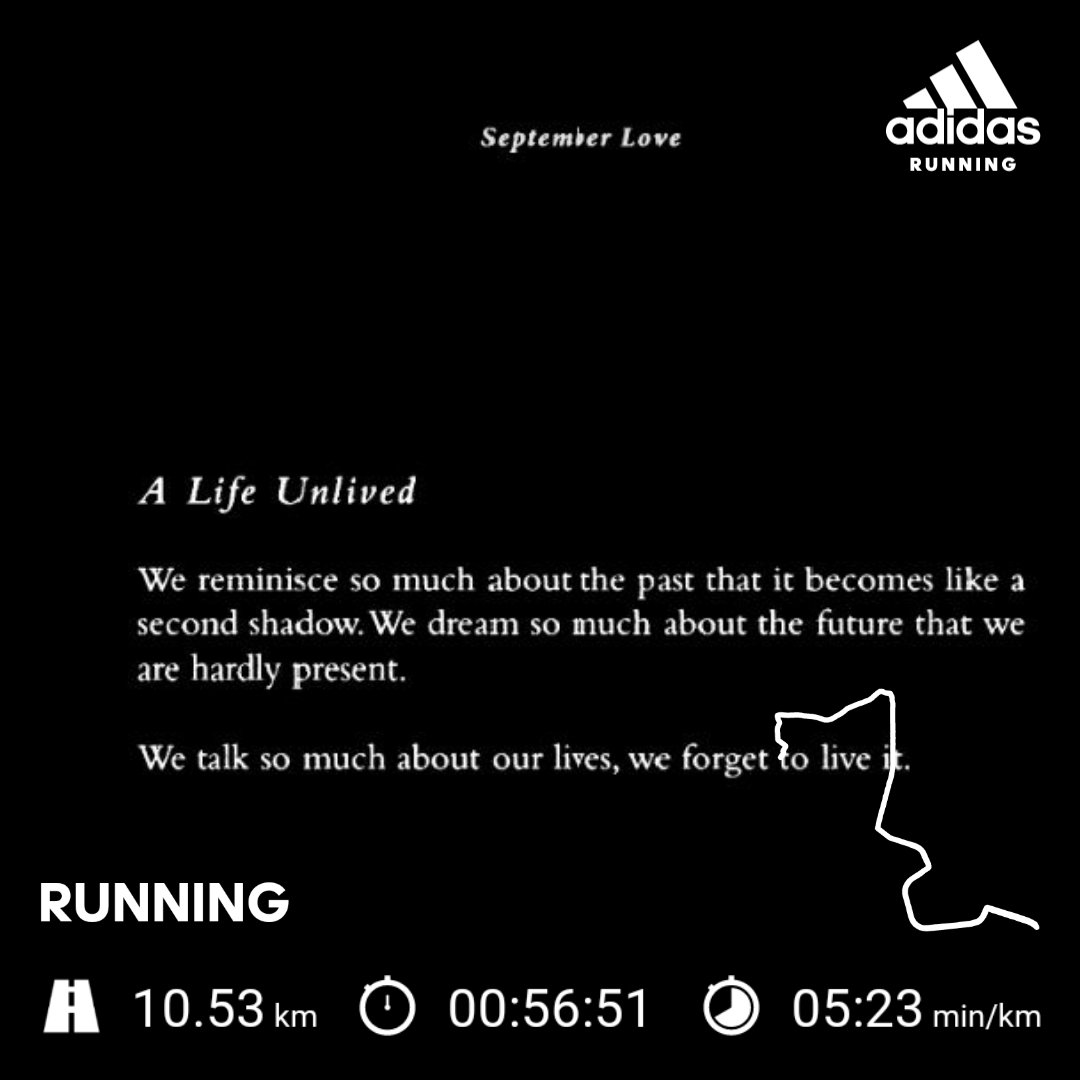 I_amEzequiel's tweet photo. Another short run. Remember to live your best life today. #RunningWithTumiSole #AlwayshereforWin https://t.co/nhOrZKw9yq
