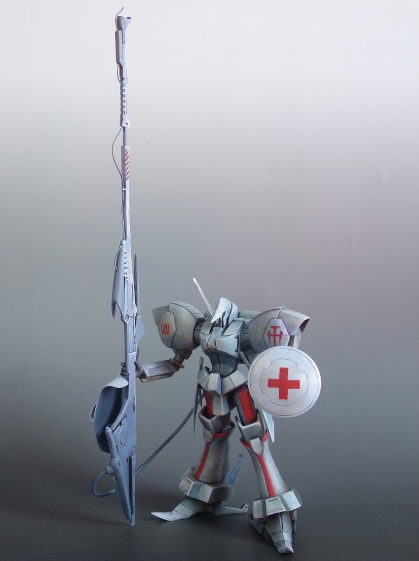 1980年代ボークスのガレージキット 1／100ブラッドテンプル