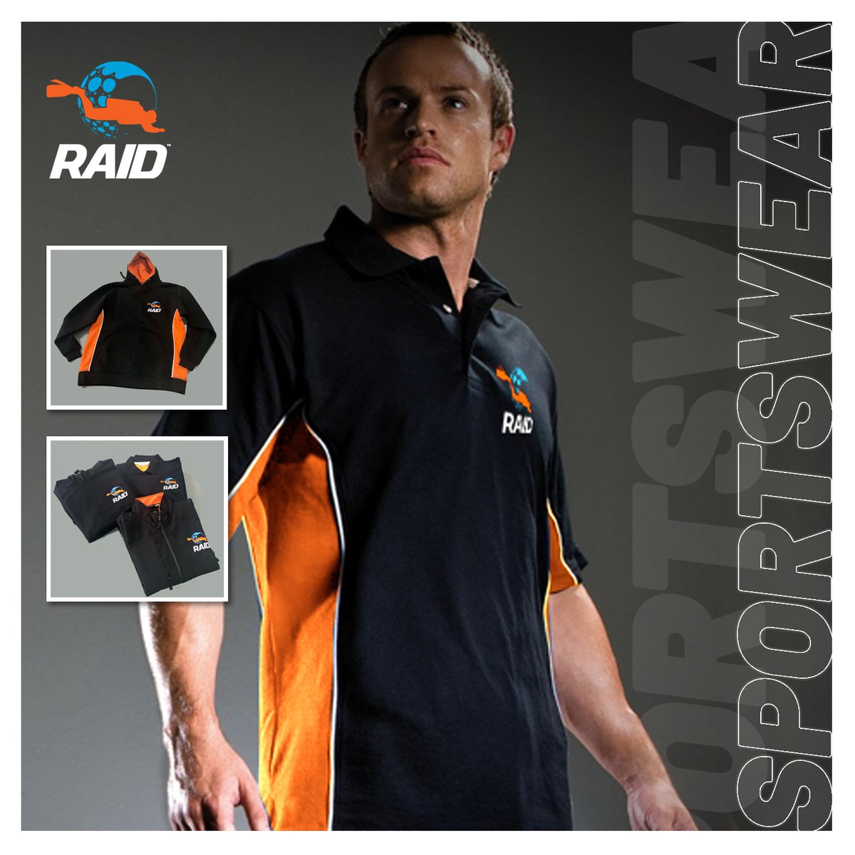 RAID’s range of sportswear keeps you warm, comfortable, and looking the part. If sportswear is at the cutting edge of fashion right now, that’s because – in technical terms – it always has been. To order please contact us at info@diveraiduk.com #scuba #diveraid #scubadiving