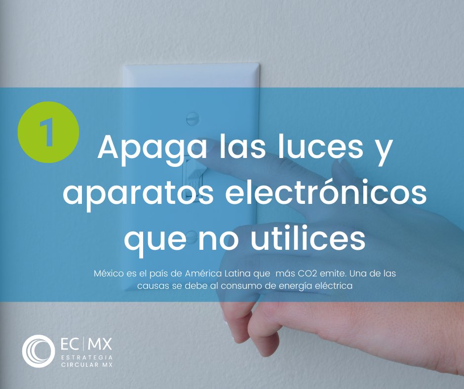 ECMX_circular's tweet photo. Para lograr un futuro sostenible♻️necesitas una renovación de tus propios estilos de vida. Conoce 4 maneras sencillas de cuidar el medio ambiente🌱 desde casa 🏠¡Los pequeños cambios hacen la diferencia!
#estrategiacircularmx #ECMX #Reducir #Reciclar
#Reutilizar #EconomíaCircular https://t.co/4BgZSM0pDj