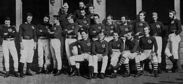 Raeburn Place Fndn (@foundationatrp) on Twitter photo THE GREAT GAME
On this day 150 years ago the first rugby international took place at Raeburn Place in Edinburgh. In front of 4,000 spectators <a href="/Scotlandteam/">Scottish Rugby</a> won by two tries and a goal to <a href="/EnglandRugby/">England Rugby</a>โs single try to start a rivalry that is fierce today as it was a century ago. THE GREAT GAME
On this day 150 years ago the first rugby international took place at Raeburn Place in Edinburgh. In front of 4,000 spectators <a href="/Scotlandteam/">Scottish Rugby</a> won by two tries and a goal to <a href="/EnglandRugby/">England Rugby</a>โs single try to start a rivalry that is fierce today as it was a century ago.