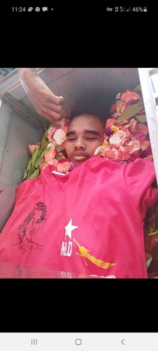 Sheila30249611's tweet image. #howmanydeadbodyneededforUNtotakeaction  
#whathappeninginmyanmar 
#Match27
#fuckingmyanmarmilitarycoup 
1:45