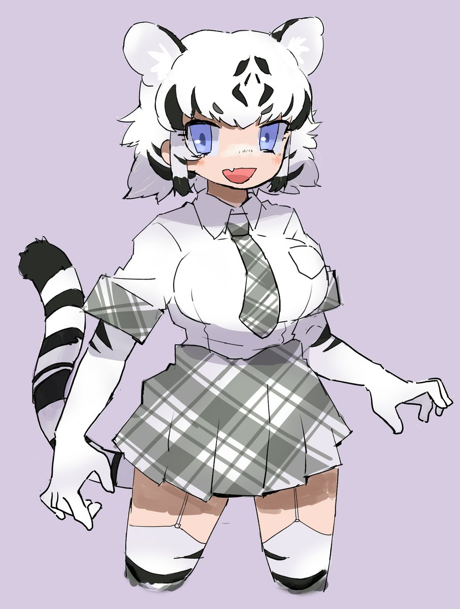 なか ホワイトタイガー けものフレンズ なか ホワイトタイガー けものフレンズ