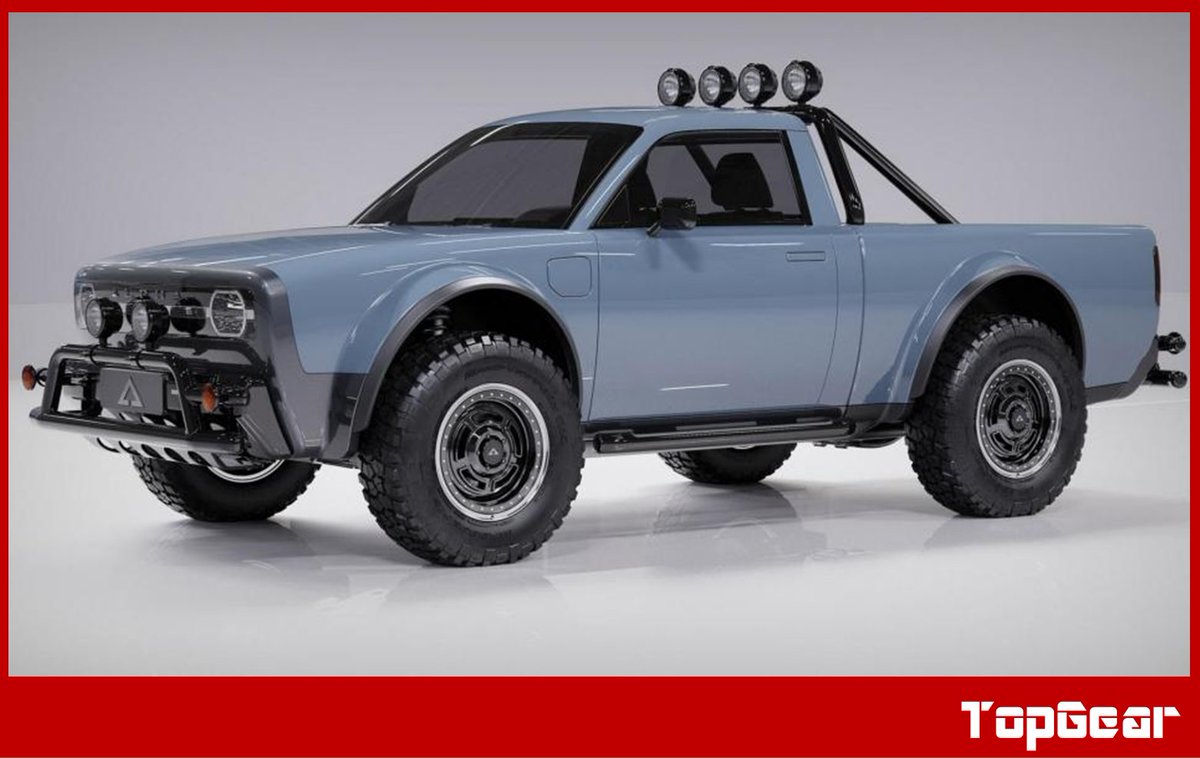 MundoCarrosCol's tweet photo. Alpha Motor Company, presentó una pick up eléctrica, la Alpha Wolf con una capacidad de remolque de 1,3 ton. y un precio de 36 mil dólares. #Alpha #AlphaMotor #AlphaWolf #wolf #PickupLines #pickup #electriccars #ElectricVehicles #offroad #carnews #noticiasdecarros #cars #carros https://t.co/NFFfY4SOXl