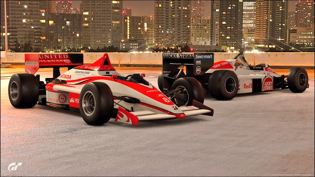 TeamSecoma's tweet photo. "Mentai Racing with Team Secoma" のドライバー2名は、#GTSF3000 最終戦に特別カラーリングで臨みます!
ハルボン選手が2007年のスーパーアグリ、飲茶選手が2006年のBARをモチーフにしたカラーリングです!
ダブルタイトル獲得を目指し全力で走ります!
#FightTSM #MRpride https://t.co/FtBIRbtOlE