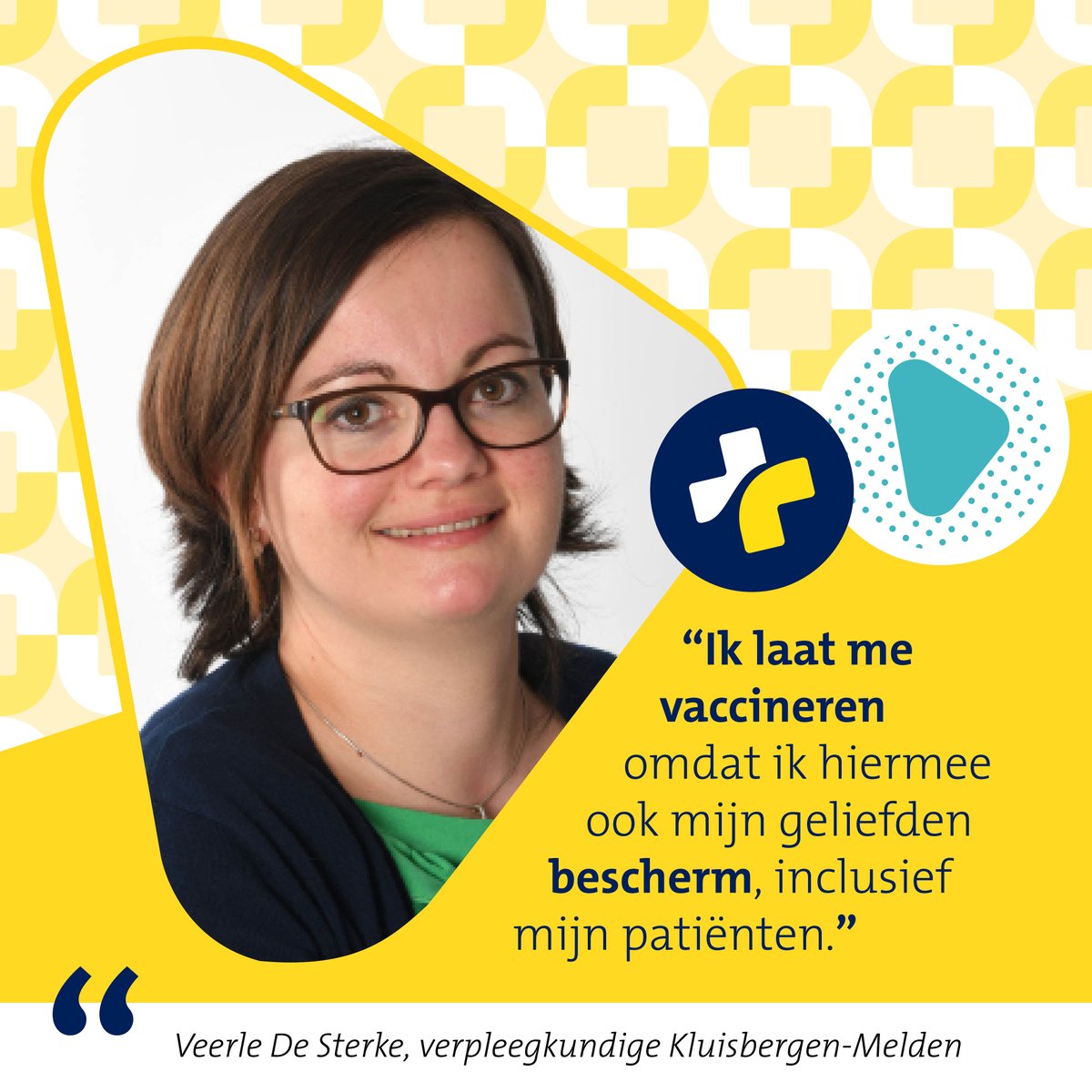 WitGeleKruisOVL's tweet photo. Er zijn 1001 redenen om je te laten vaccineren tegen corona. Brecht, Veerle en Jos hebben hun persoonlijke redenen. En jij? #laatjevaccineren https://t.co/vaAohdq20p