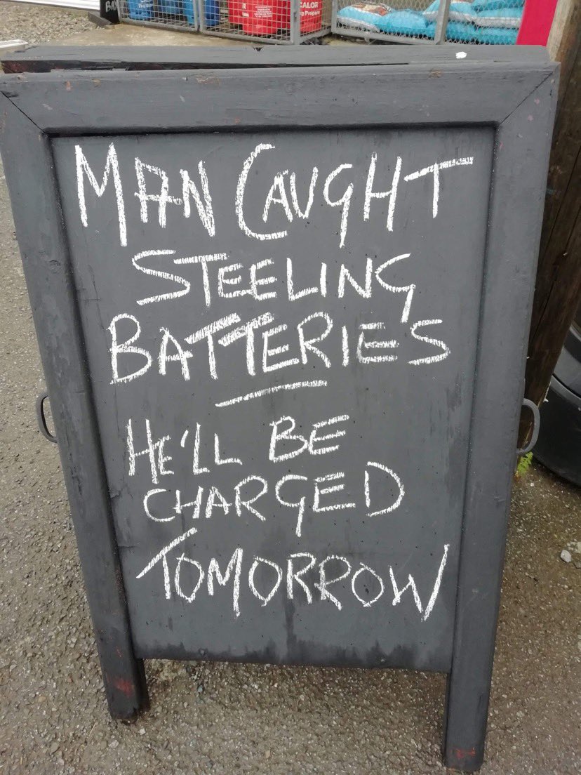 BayViewStores's tweet photo. #signoftheday https://t.co/7ea1QuXazw