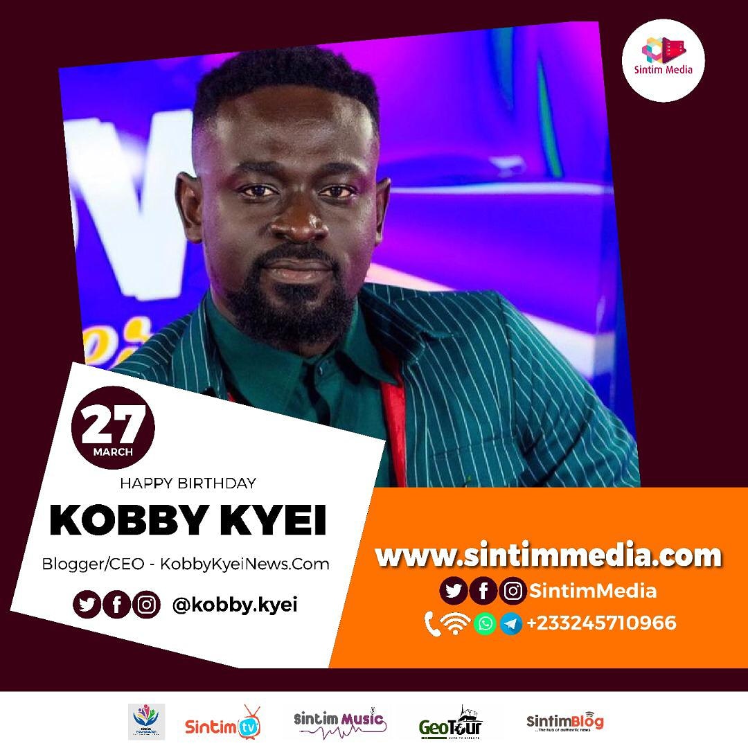qwamemacshat_'s tweet photo. Happy Birthday to blogger and Ceo of https://t.co/iBPf7xCL5u @KobbyKyei_

God bless your new age boss and keep inspiring we the young champs.

1KobbyKyei Day🎉🐐

 #GhBlogging #Bloggersworld #Blogger #PolishTillYouShine https://t.co/7QKziRwbGM