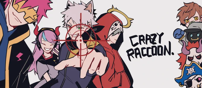 Crazy Raccon‼️ 