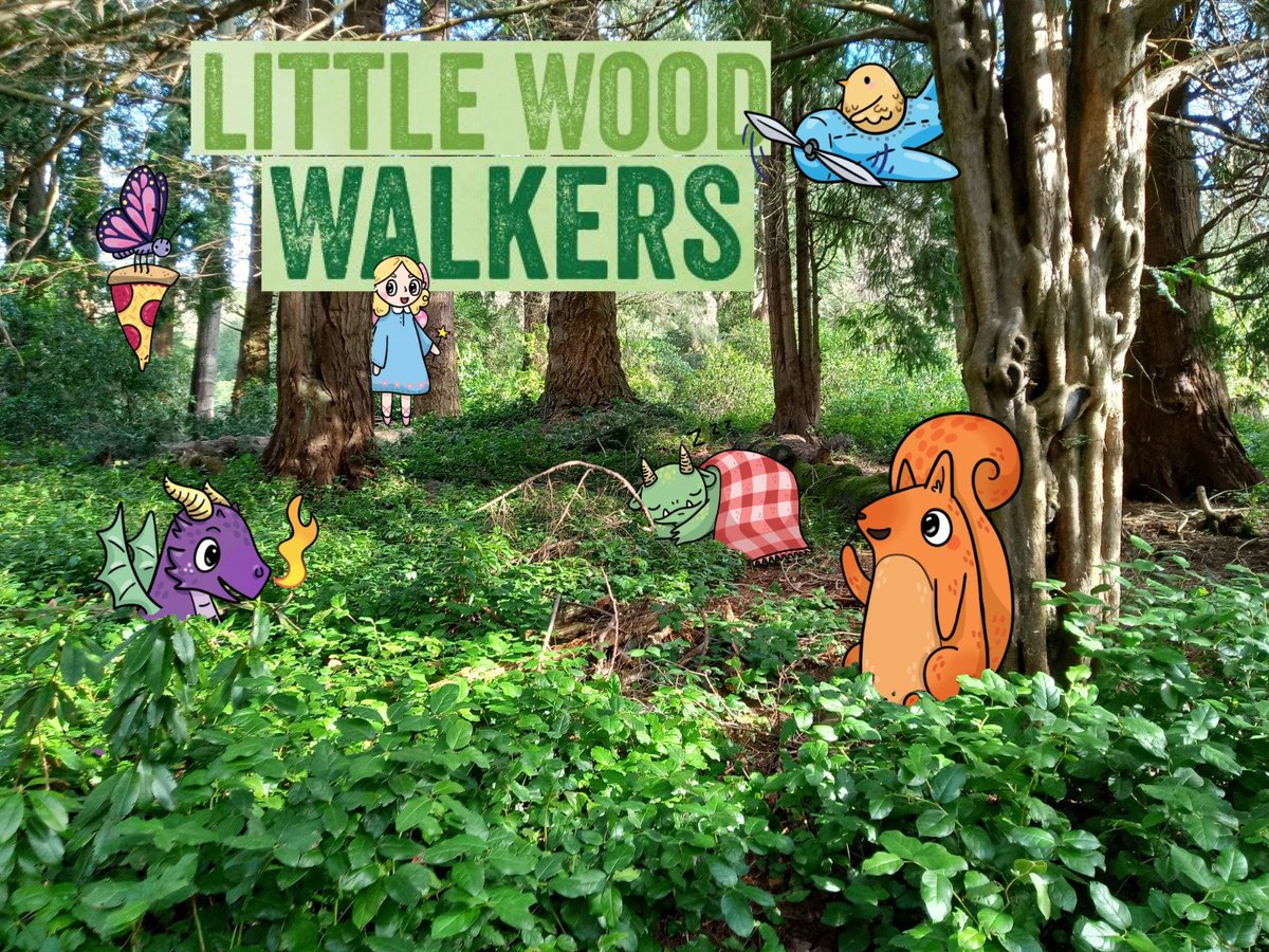 Loving our new banner! Featuring some of our favourite characters from our woodland trail books