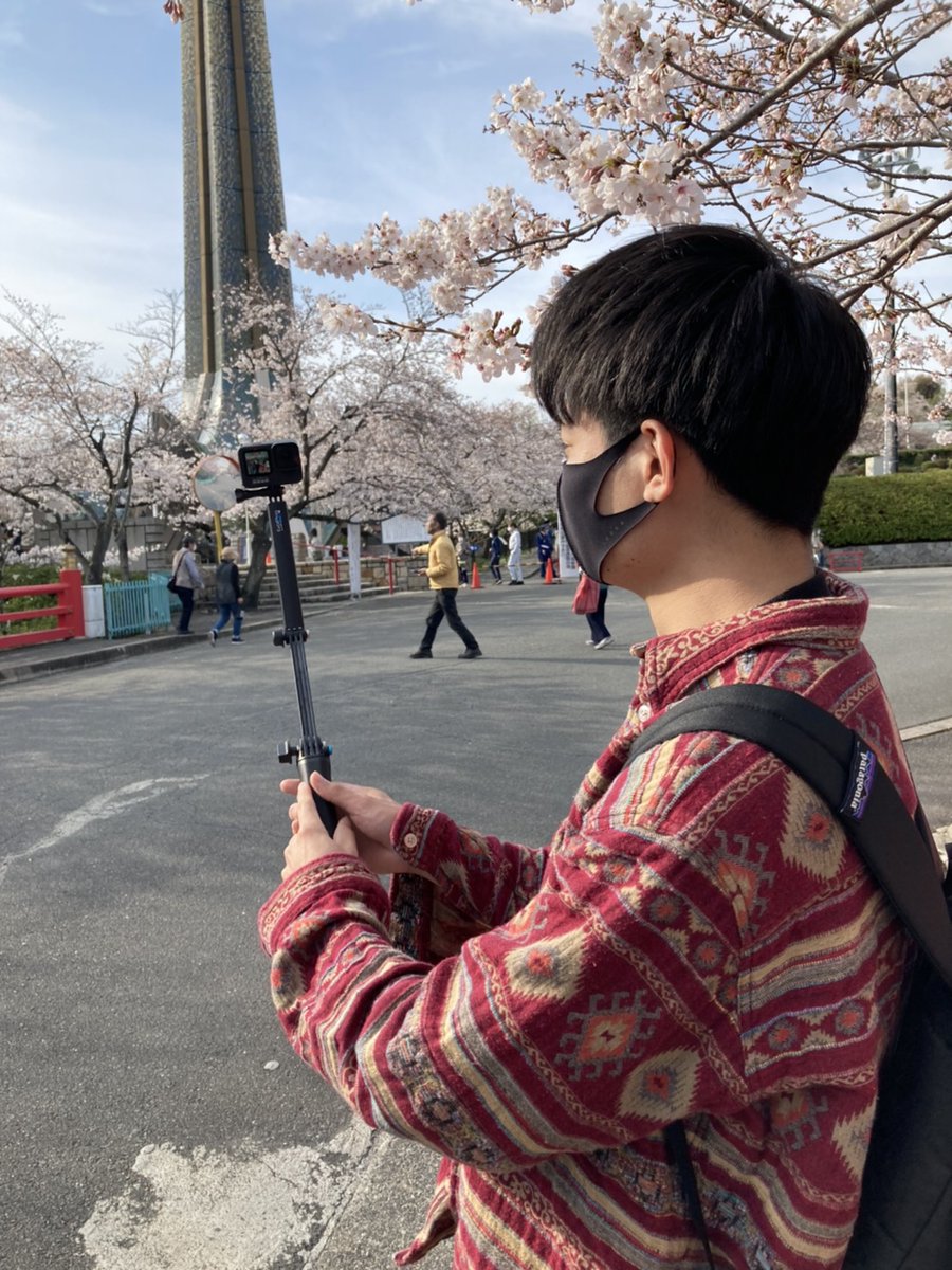 HAMPJ2016's tweet photo. お久しぶりです！
ほくせつ探検大学です！

本日は感染症対策をばっちりにして桜を撮りに行ってきました！

今後は少しずつ活動メンバーの取材の裏側などを更新していこうと思います！！

＃追手門学院大学 https://t.co/jDnwbPQ8hA