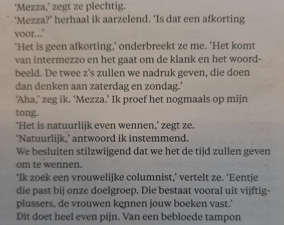 aheesemans's tweet photo. @saravangorp @HeleenvanRoyen
Vijftigplussers? De doelgroep bestaat vooral uit vijftigplussers? Dit doet mij ook even pijn π. #net40 #aljarenfanvanbdmagazine https://t.co/6038gYqu7I