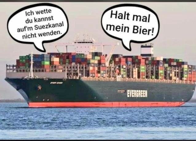 DidiDohle's tweet photo. #EVERGIVEN #Evergreen WAS WIRKLICH PASSIERTE. https://t.co/Y2SJZquSLI