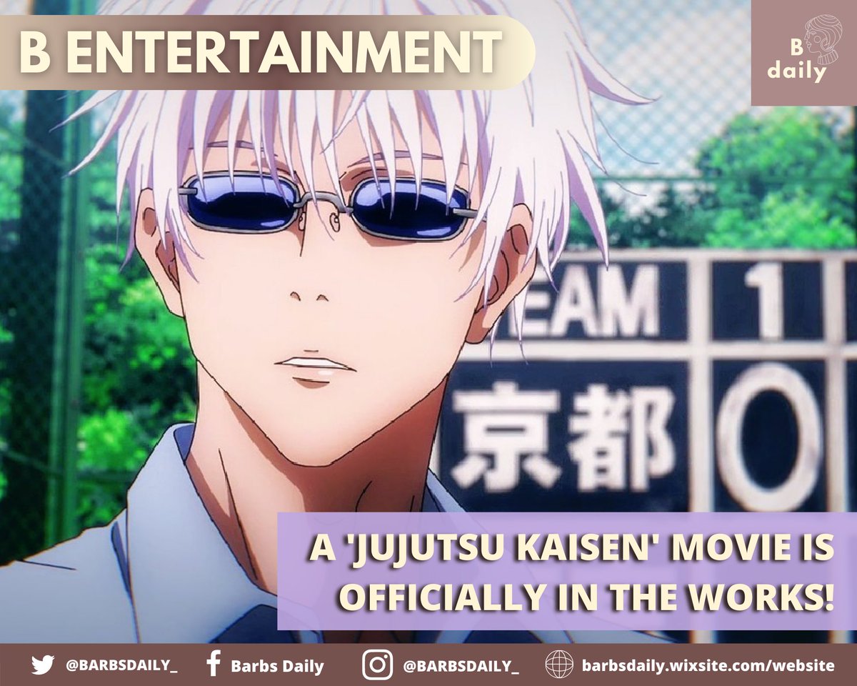 janismoises_'s tweet photo. #JujutsuKaisen’s first season came to an end, but don’t worry, a movie adaptation is officially underway!

Watch the teaser here: https://t.co/t9lmIe4eoH

#BEntertainment https://t.co/MiIQB4k7eb