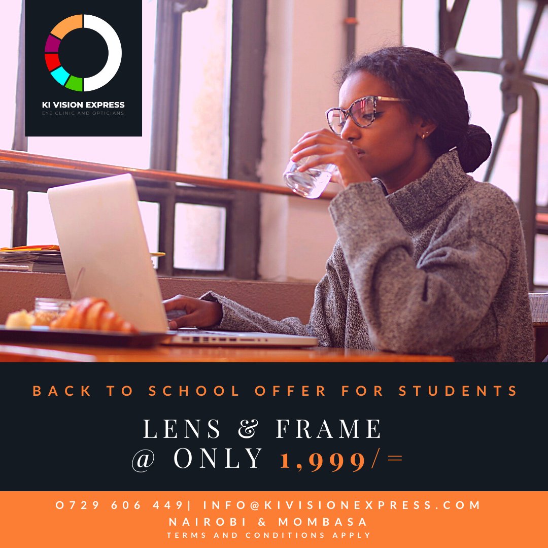 KiVision's tweet photo. Work peacefully knowing your eyes are well protected and working at optimum!!
#eyewear #eyehealth #optician #glasses #healthylifestyle #cool #fashion #optometrist #clear #optician #glasses https://t.co/P4naI9AyoY