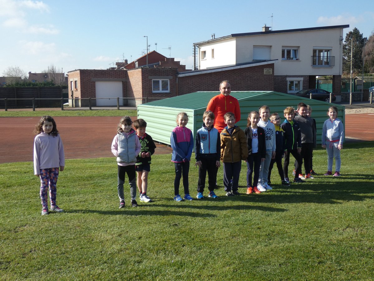 Les jeunes à l'entraînement avec Vincent...!!!