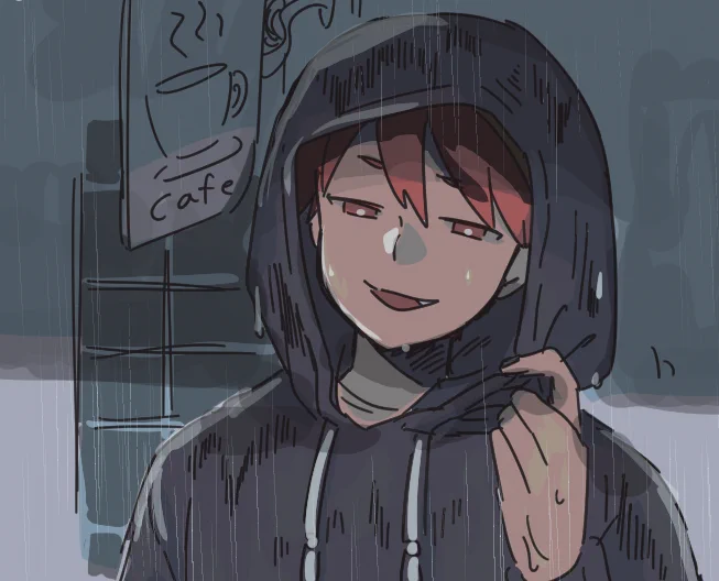 雨宿り 