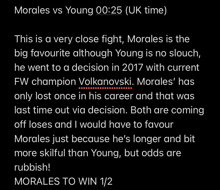 BuckandLoot's tweet photo. Who is ready for #UFC260 tonight! Here is my analysis of the Prelims, 

please share this for anyone wanting to place a bet on #Miocicngannou 

LIKE AND RETWEET TO SEE OUR ANALYSIS OF THE MAIN CARD!

#freetips #mma #ufc #mmatwitter https://t.co/MU3DO2QxGJ