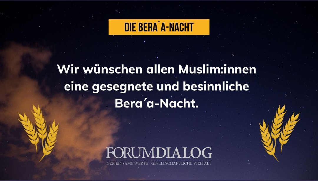 islamkompakt's tweet photo. Heute Abend ist die Bera'a-Nacht, in der Muslim:innen auf Vergebung hoffen und sie mit Gebeten verbringen. 

Welche Bedeutung sie hat, erfahren Sie in diesem Beitrag:
https://t.co/40qqJZaK32

#baraa #kandil #schaban #ramadan  #islamkompakt #islam #glaube #vergebung #gebet https://t.co/WizOafGceF