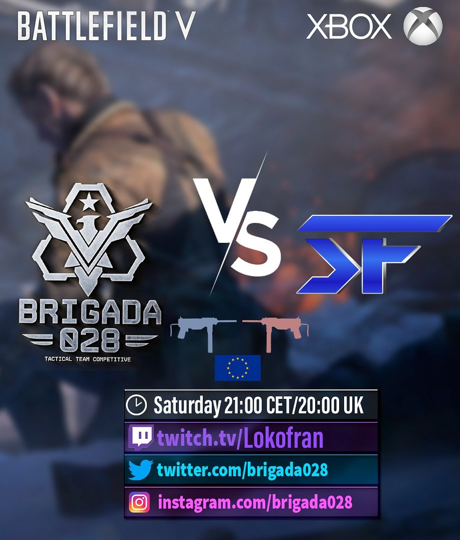 brigada028's tweet photo. Hoy, sabado 27, nos enfrentaremos al equipo de SkyFall en una batalla frenética de 6vs6. Será retransmitido asique, no dudeis en pasaros por el stream!
https://t.co/2hlFyh6LzW https://t.co/JDfP6OO3tL