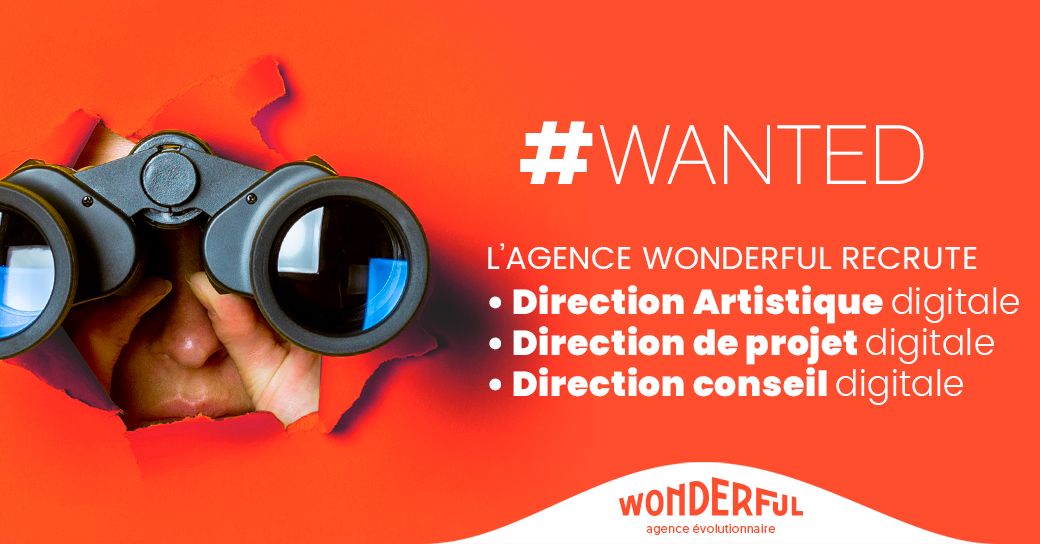Pas 1 ... Pas 2 ... Mais au moins 3 opportunités de rejoindre <a href="/agencewonderful/">Agence WONDERFUL</a>  et ses supers équipes 🔥🔥

👀 Nous recherchons à renforcer les postes suivants 

➡️ On vous attend par ici
lnkd.in/eCEwNn7

#JOB #Agence #digital