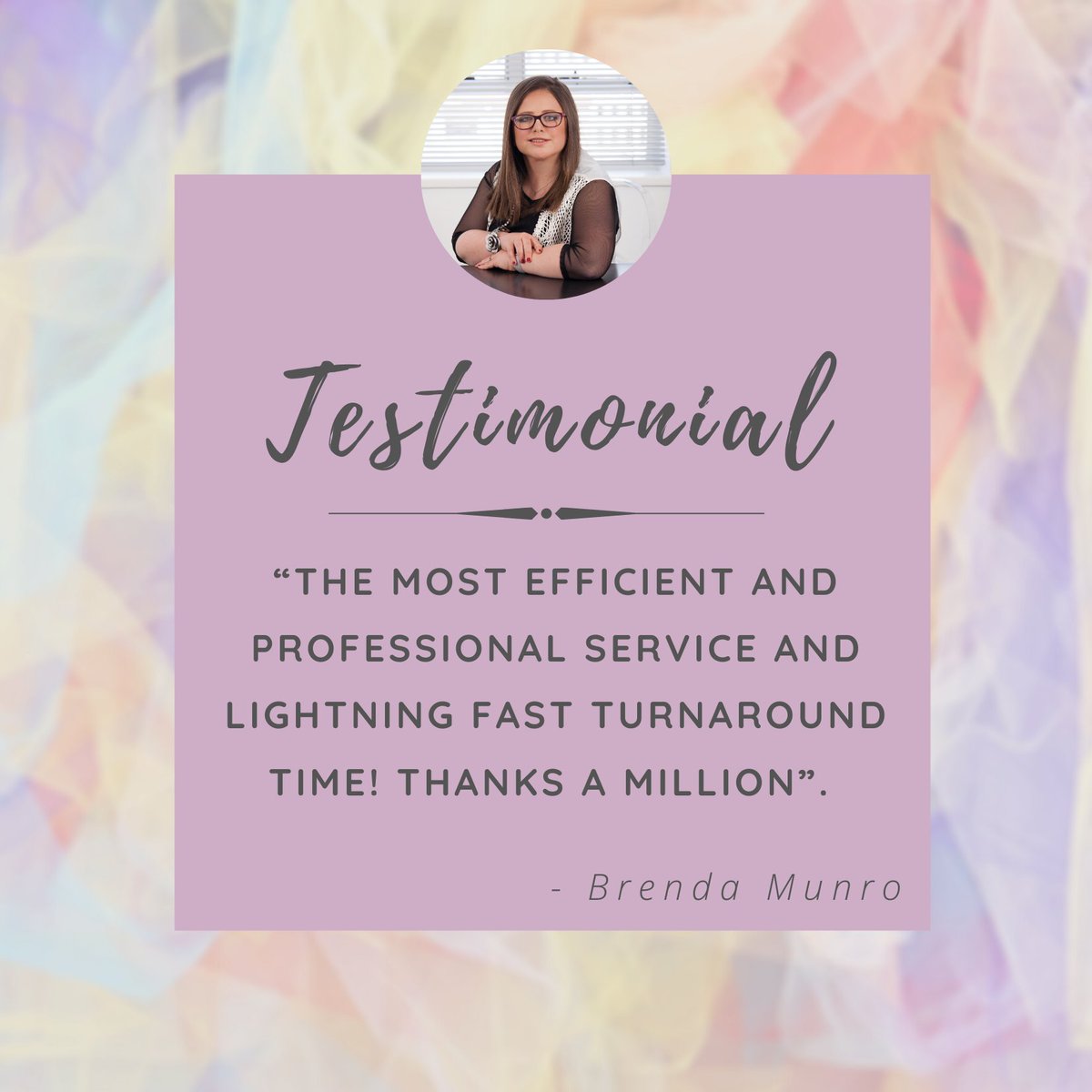 TheWise_Bee's tweet photo. Thank you for the lovely words @Brendaslife 

#HappyClientHappyHeart
#Testimonials
#CapeTown
#WesternCape
#SouthAfrica
#MinimalisticLogoDesign
#LogoDesign
#BrendaMunroAttorneys
#TheWiseBee https://t.co/M6x8JUTYTd