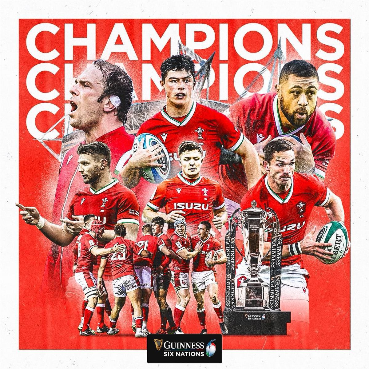 WelshRugbyUnion's tweet photo. Yes, this happened 🏴󠁧󠁢󠁷󠁬󠁳󠁿 #CymruAmByth https://t.co/uTBQjwJAbK