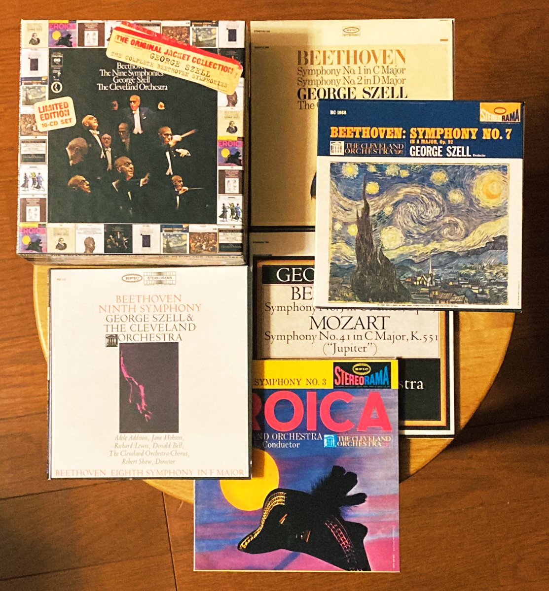 ジョージ・セルとクリーヴランド管弦楽団による、ベートーヴェンの