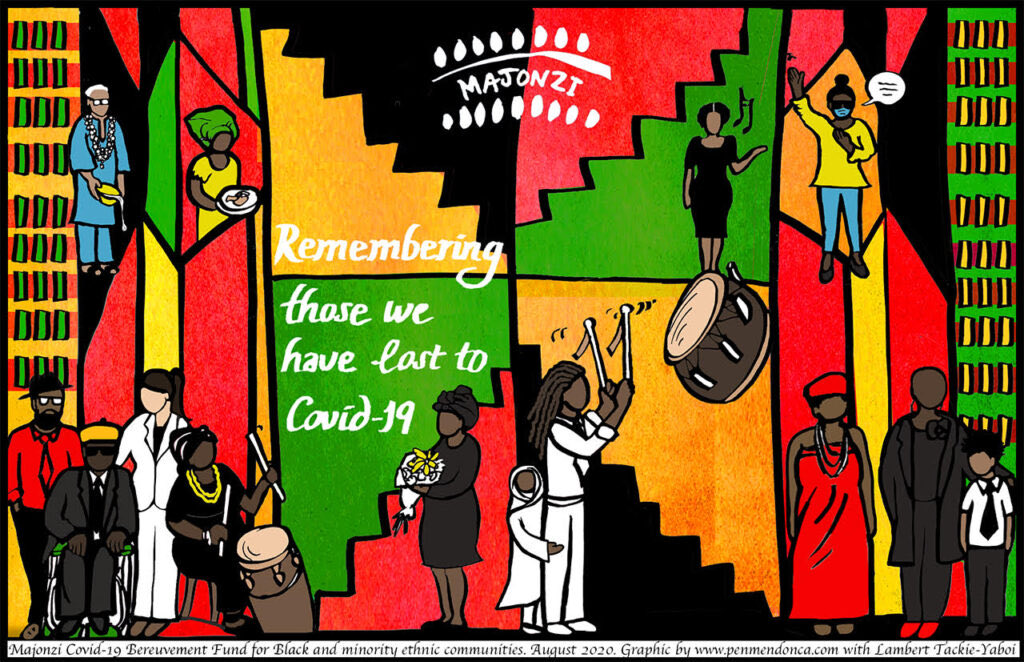 BAMEStream's tweet image. Join us at 9AM on the award-winning @colourfulradio for our special radio series 'Bridging the Gap'

Listen to @ppvernon @hedzoleh &amp;amp; Dr Yansie Rolston talk about how they are helping communities through #Covid19 with bereavement support with @NafsiyatTherapy &amp;amp; @MajonziFund