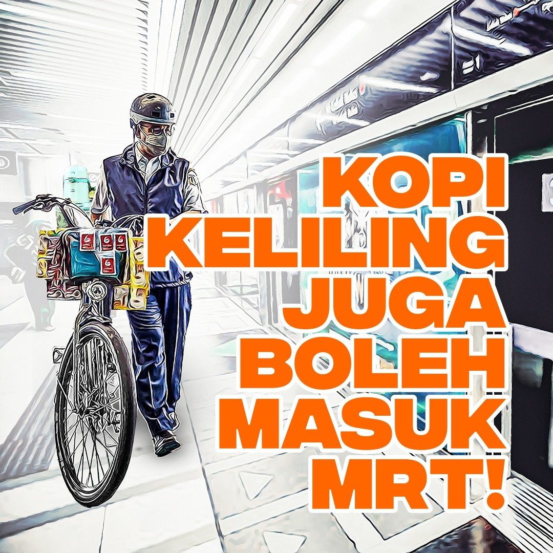 Sompil8's tweet photo. Besok pedagang kopi keliling juga masuk MRT. 
WongEdan iku Bebas https://t.co/7FPBDTUjqM