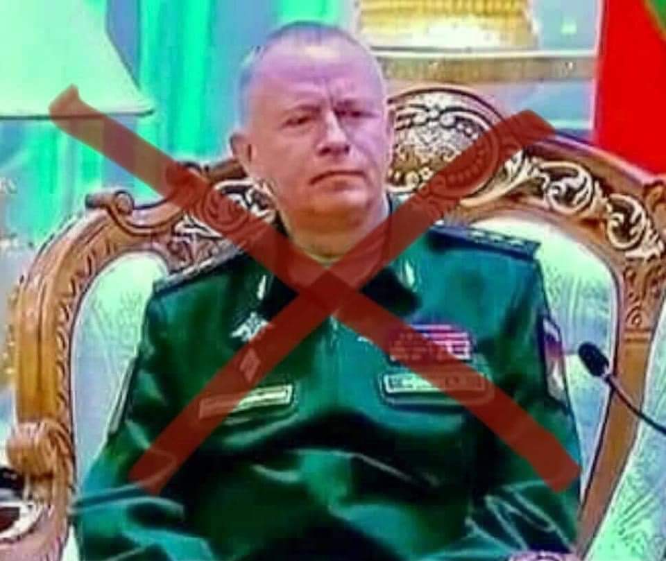 AyeChannMinn's tweet photo. Min Aung Hlaing showcased materials to-be-used as self defense by ravaged citizens against the violent forces of shameful military council, to the representatives of Russia Federal Union.
Russia is supporting Burma Coup council.
#Russia
#Mar27Coup
#WhatsHappeningInMyanmar https://t.co/iY3UnasUK2