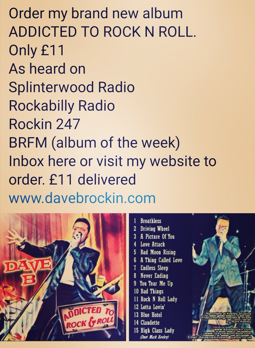 #retro #london #live #weekender #festival #uk #tour #singer #vocalist #vintage #band #rocknroll #solo #theatre #album #50s #60s
davebrockin.com