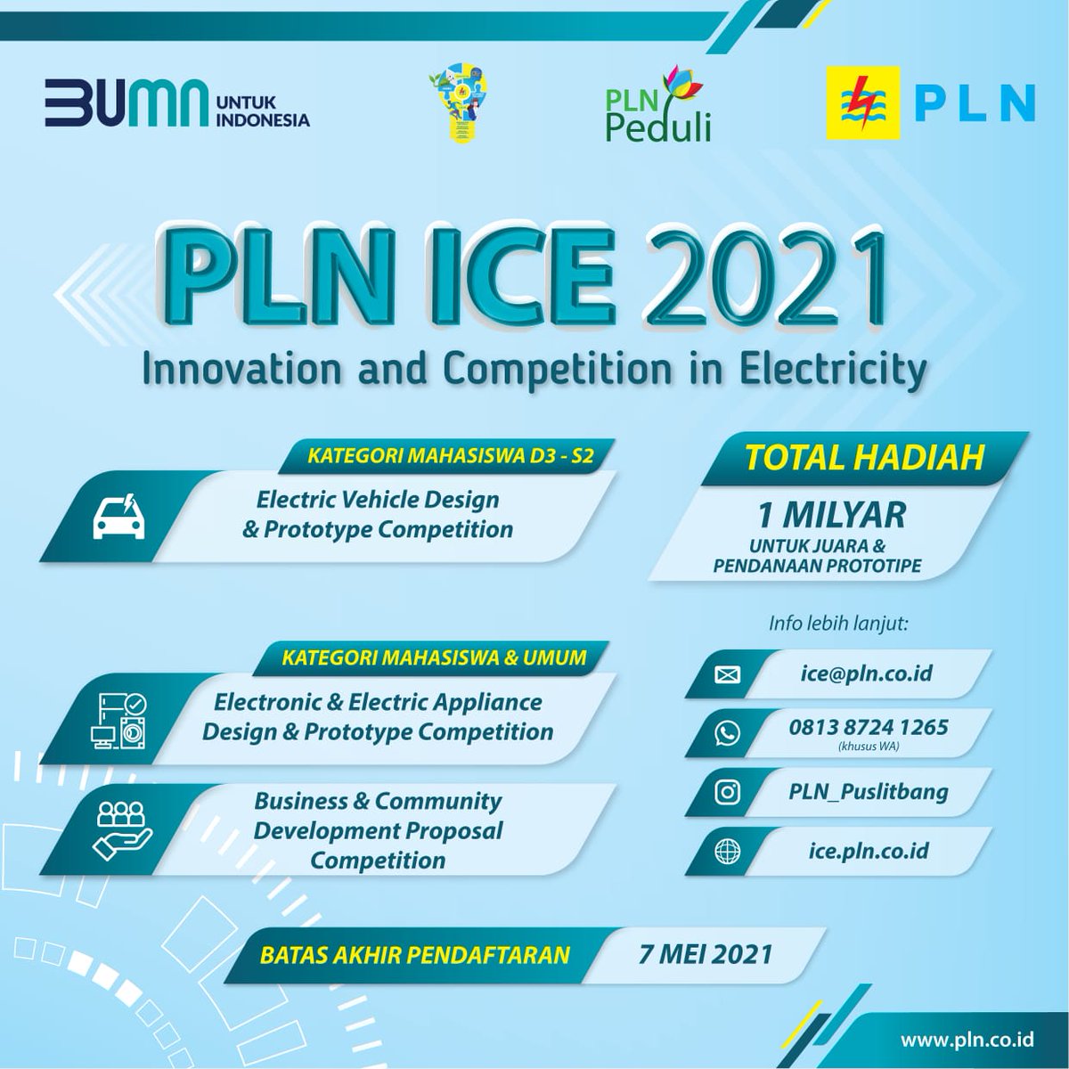 _pln_id's tweet photo. Hi Electrizen!
.
PLN menuju 76 tahun menerangi Nusantara. 

Hadirnya listrik dalam kehidupan sehari-hari memberikan gairah baru di kehidupan kita, mengubah hidup menjadi lebih mudah dan mengakselerasi roda ekonomi. https://t.co/NQsd5m3Vju