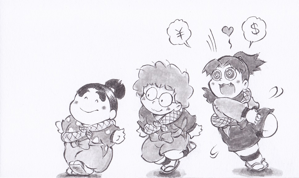 平岡扇聿 ひらおかせんいつ 忍たま乱太郎 しんべヱと乱太郎ときり丸 過去絵です T Co Mkxgdrthgp Twitter