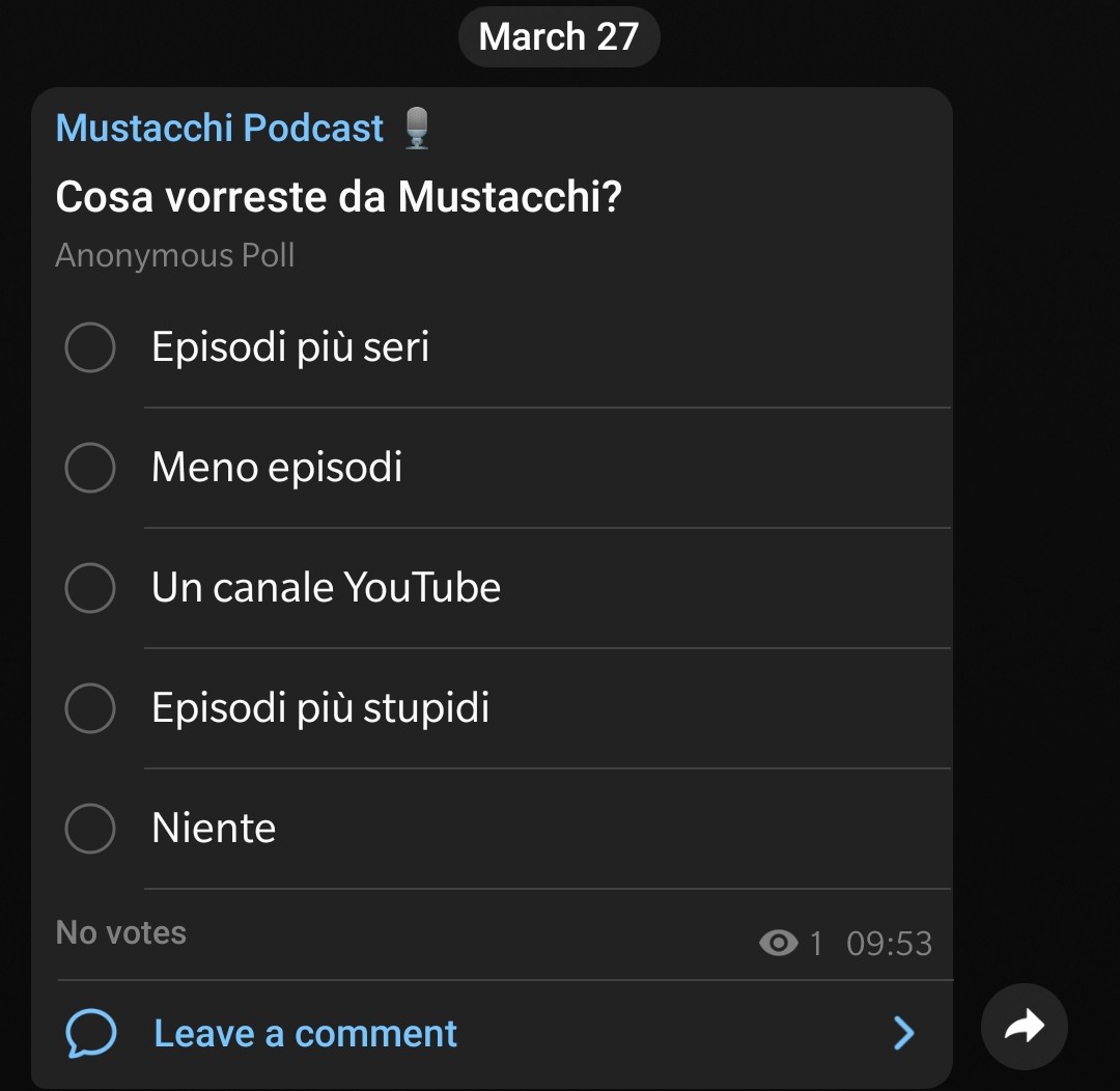 MustacchiCast tweet picture