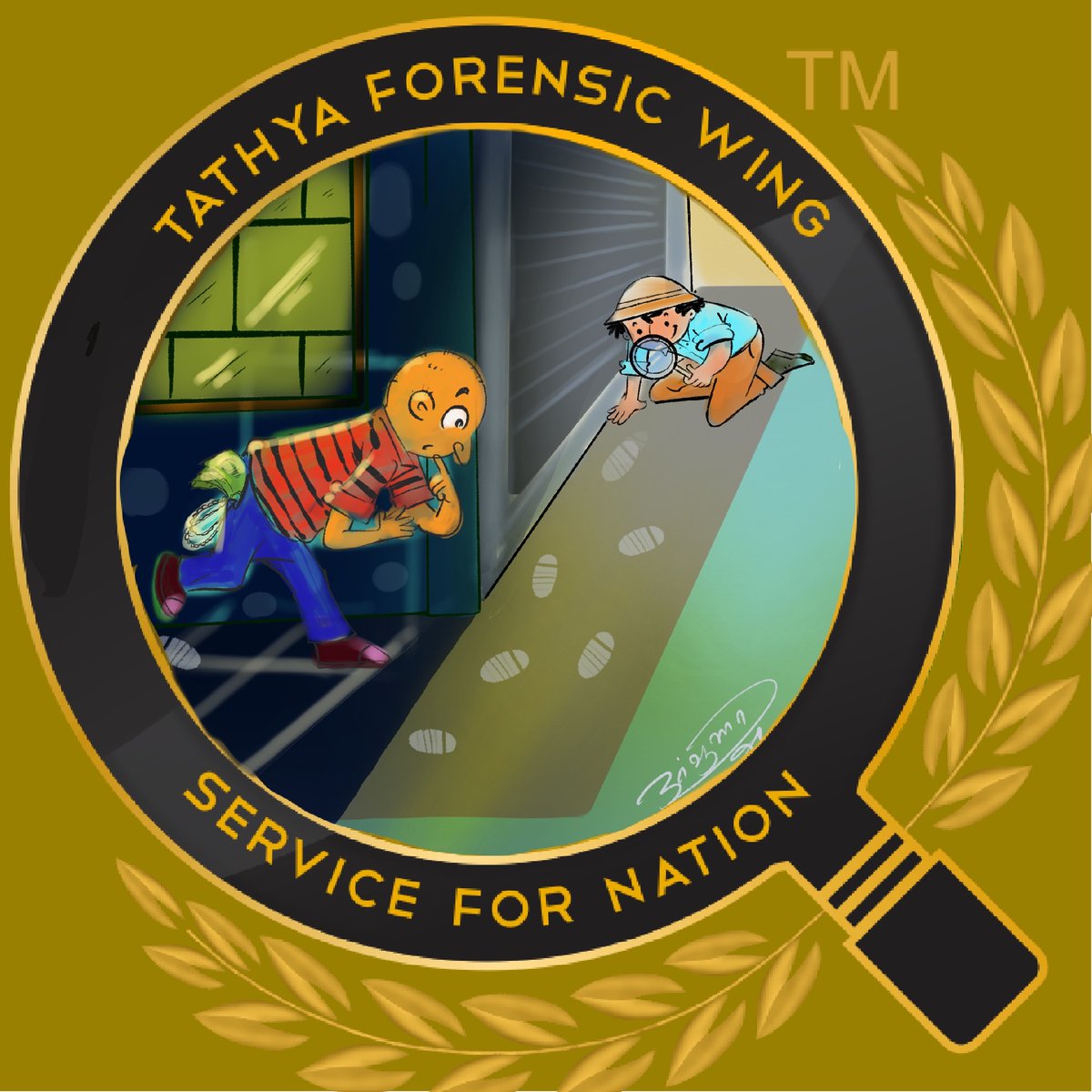 TathyaForensic's tweet photo. "No man can hope to find out the truth without investigation." #forensicart #ForensicCartoon !  #ForensicHumor  #ForensicFunnies #tfwf #CrimeFreeNation https://t.co/y4oReLQVTC
