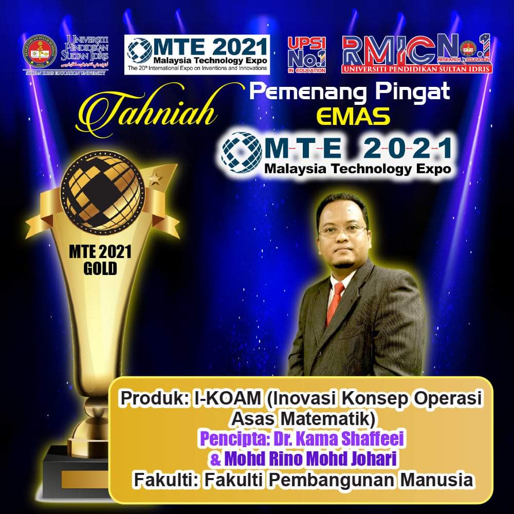 UPSI_Malaysia's tweet photo. TAHNIAH !!
UPSI MENGUKIR KEJAYAAN MANIS DI MTE 2021 DENGAN DUA EMAS DAN EMPAT PERAK
#upsino1pendidikan
#tncpi
#upsithenextlevel
#upsibest https://t.co/p2b5mMisk8