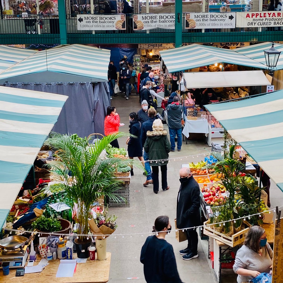 markethallshrew's tweet photo. Good morning Saturday! More of your favourite market traders are now open since lockdown 3 began. Tom's Table cafe is back for takeaway with a new look and location and @MoliTeaHouse is serving delicious Chinese dumplings for takeaway 11.30am - 2.30pm. https://t.co/TR2r495v0x