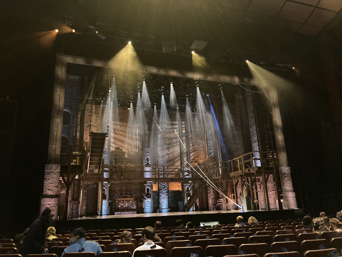 thejenfleming's tweet photo. Such a great production. Thrilling. #HamiltonAustralia https://t.co/vd8BN9a1at