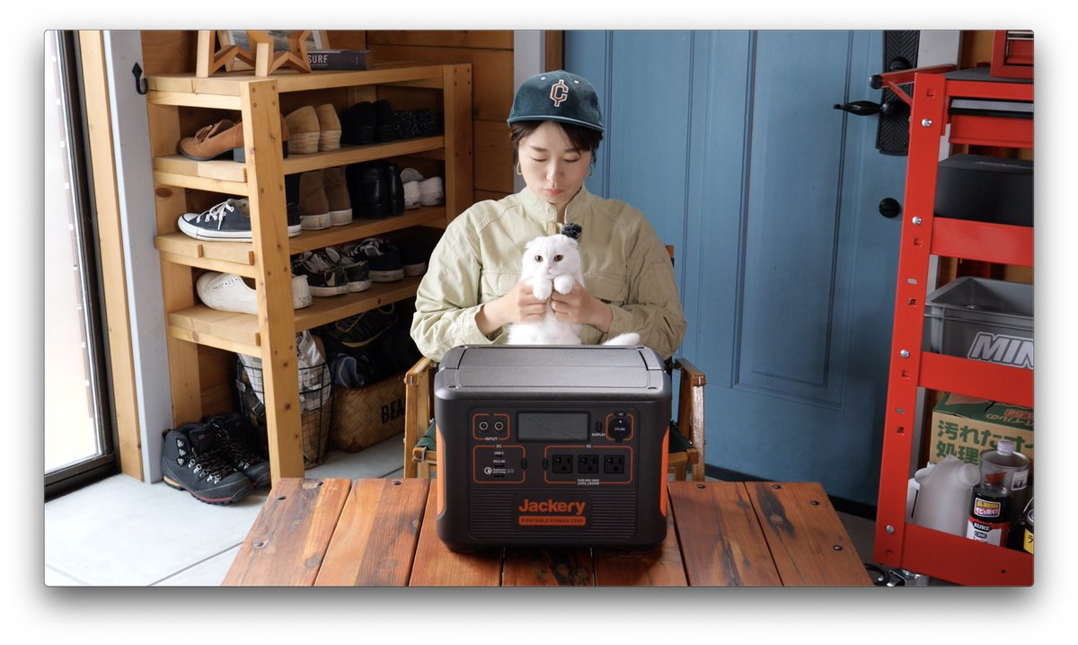 kakari_chinuko's tweet photo. 新発売の「Jackery ポータブル電源 Ace1500」を徹底レビューしました🔌YouTubeで是非、ご覧くださいませ👇

◎新しい相棒を見つけた！「Jackery ポータブル電源 Ace1500」徹底レビュー https://t.co/nnMKMtsmh0

#jackery #ジャクリ #ポータブル電源 #Ace1500 https://t.co/xcETXibxyS
