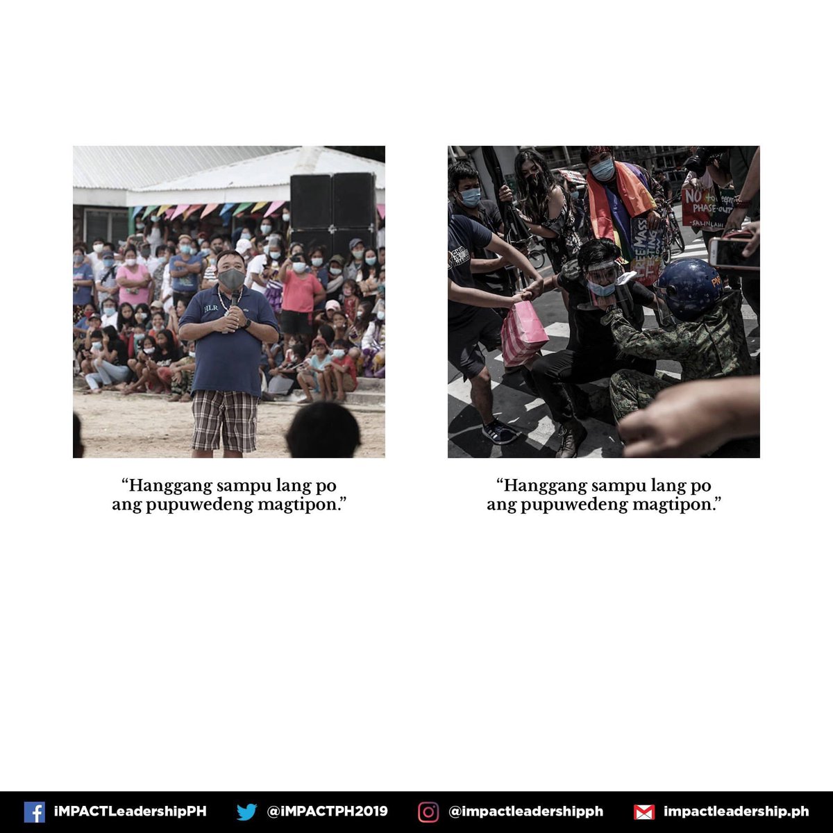 ManalangAris's tweet photo. Kayo ang nagtagumpay, hindi ang ordinaryong mamamayang Pilipino. 😡😢 #DutertePalpak #ECQAgain #Covid19ph
ccto @iMPACTPH2019 https://t.co/MsCUxvXkgv
