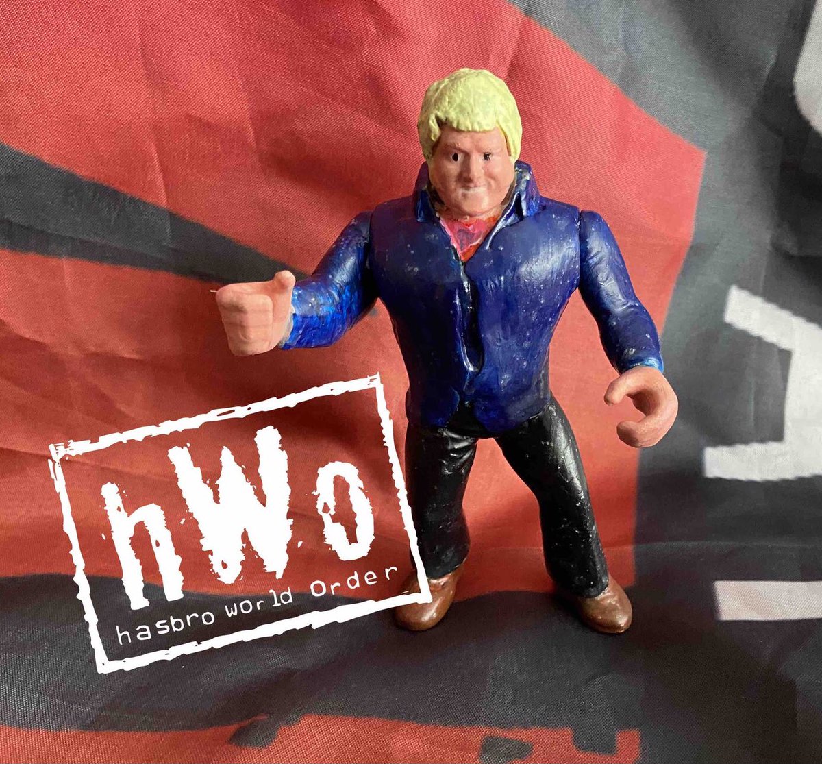 hWoOfficialPage's tweet photo. 🎨✏️👑 GROUP 5️⃣ 👑✏️🎨
Vote for your fave custom figure to progress to the next round 🗳🔥
#hWoCustomFriday #hWoCreates
#hWoFigureFriday #hWo
@The_Ritty 🆚 @123customsuk 🆚 @Tweet_Wrestling
@HulkHogan 🆚 @UltimateWarrior #MachoManRandySavage #WM7 🆚 @BorisJohnson https://t.co/1P53w5Ppim