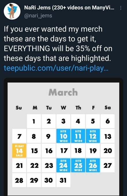 Check out my merch, sales like this happen every month.  https://t.co/Ffl7BwLlDG https://t.co/VBHQwL<a href="/tag/twitteraudit"class="tags"><span>#twitteraudit</span></a>