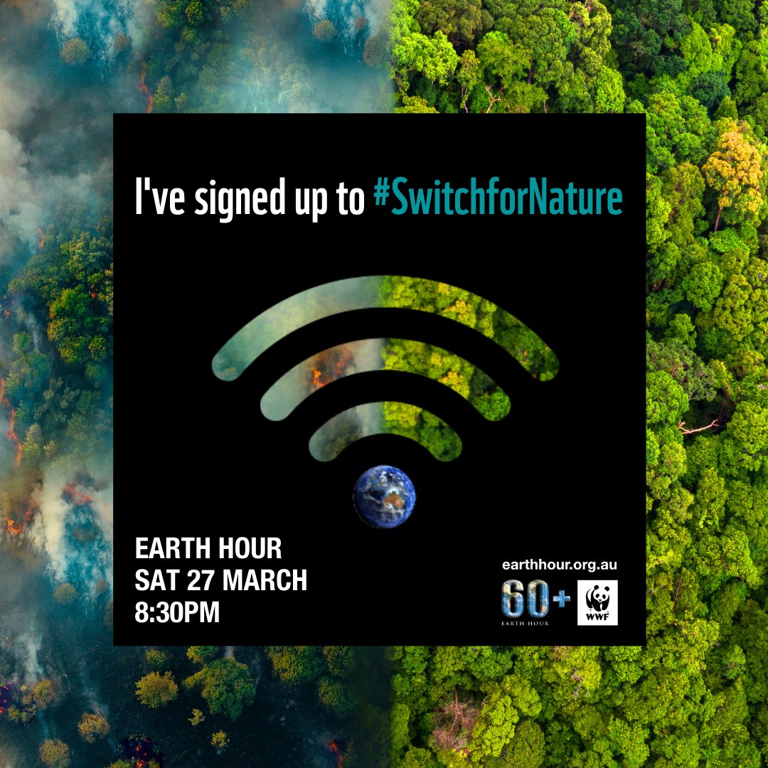 M1ss_NG's tweet photo. πΆ Turn it off,
Like a light switch...π‘
Switch it up on March 27, 2021 @ 8:30pm! ππ€
#SwitchforNature #EarthHour2021 #ForNature #Connect2Earth #LightsOff #MakeAChange #WWF #LightsOffEarthOn #SpeakUpForNature https://t.co/QanIEHHTdu