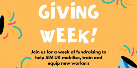 SIMUKHQ's tweet photo. Our inaugural GIVING WEEK starts on Monday!! This will be a week focused on fundraising for SIM UK's purpose to mobilise, train and equip new workers, so join us next week to find out more and to donate! #SIMUKGivingWeek https://t.co/Vg1zttYwMN